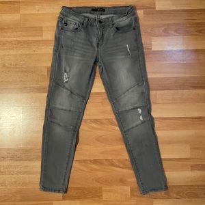 Kancan Moto Denim Skinny Jeans size 7 / 27 R